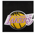 Бейсболка MITCHELL NESS арт. 6HSSJS19079-LALBKCK Los Angeles Lakers NBA (черный)