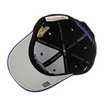 Бейсболка MITCHELL NESS арт. HHSS7310-LALYYPPPBLCK Los Angeles Lakers NBA (черный / фиолетовый)
