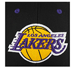 Бейсболка MITCHELL NESS арт. HHSS7310-LALYYPPPBLCK Los Angeles Lakers NBA (черный / фиолетовый)