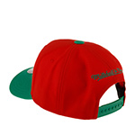 Бейсболка MITCHELL NESS арт. HHSS6643-NJDYYPPPRED1 New Jersey Devils NHL (красный / зеленый)