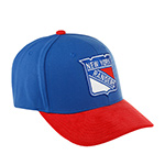 Бейсболка MITCHELL NESS арт. HP7974-NYABLUE New York Rangers NHL (синий / красный)