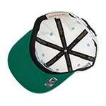 Бейсболка MITCHELL NESS арт. HHSS7286-SKRYYPPPWHIT Seattle Kraken NHL (голубой / белый)