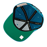 Бейсболка MITCHELL NESS арт. 6HSSSH21229-CHOTEAL Charlotte Hornets NBA (темно-бирюзовый)