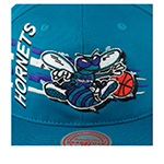 Бейсболка MITCHELL NESS арт. 6HSSSH21229-CHOTEAL Charlotte Hornets NBA (темно-бирюзовый)