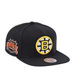 Бейсболка MITCHELL NESS арт. HS8582-BBNBLCK Boston Bruins NHL (черный)