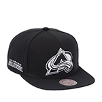 Бейсболка MITCHELL NESS арт. HS8546-CAVBLCK Colorado Avalanche NHL (черный)