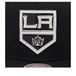 Бейсболка MITCHELL NESS арт. HS8035-LAKBLCK Los Angeles Kings NHL (черный)