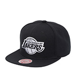 Бейсболка MITCHELL NESS арт. HS8547-LALBLCK Los Angeles Lakers NBA (черный)