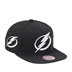 Бейсболка MITCHELL NESS арт. HS8546-TBLBLCK Tampa Bay Lightning NHL (черный)