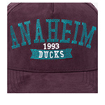 Бейсболка MITCHELL NESS арт. HP9766-ADUPURP Anaheim Ducks NHL (сливовый)