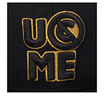 Бейсболка MITCHELL NESS арт. HS13192-TTTBLCK John Cena Gold WWE (черный)