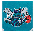 Бейсболка MITCHELL NESS арт. HP10041-CHOTEAL Charlotte Hornets NBA (бирюзовый / черный)