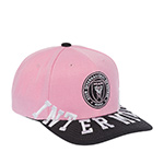 Бейсболка MITCHELL NESS арт. HP10363-IMCPINK Inter Miami CF MLS (розовый / черный)