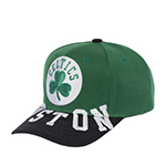 Бейсболка MITCHELL NESS арт. HP10368-BCEGREN Boston Celtics NBA (зеленый / черный)