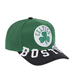 Бейсболка MITCHELL NESS арт. HP10368-BCEGREN Boston Celtics NBA (зеленый / черный)