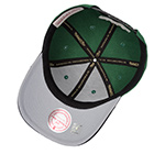 Бейсболка MITCHELL NESS арт. HP10368-BCEGREN Boston Celtics NBA (зеленый / черный)