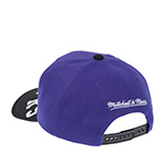 Бейсболка MITCHELL NESS арт. HP10368-LALPURP Los Angeles Lakers NBA (фиолетовый / черный)