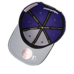 Бейсболка MITCHELL NESS арт. HP10368-LALPURP Los Angeles Lakers NBA (фиолетовый / черный)