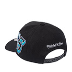Бейсболка MITCHELL NESS арт. HP10413-CHOBLCK Charlotte Hornets NBA (черный)