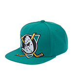 Бейсболка MITCHELL NESS арт. HS10519-ADUTEAL Anaheim Ducks NHL (бирюзовый)