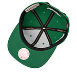 Бейсболка MITCHELL NESS арт. HS10521-BCEGREN Boston Celtics NBA (зеленый)