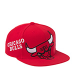 Бейсболка MITCHELL NESS арт. HS10521-CBURED1 Chicago Bulls NBA (красный)