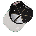 Бейсболка MITCHELL NESS арт. HS11183-BCEBLCK Boston Celtics NBA (черный / зеленый)