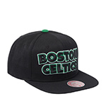 Бейсболка MITCHELL NESS арт. HHSS5469-BCEYYPPPBLCK Boston Celtics NBA (черный)