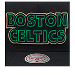 Бейсболка MITCHELL NESS арт. HP12823-BCEBLCK Boston Celtics NBA (черный)