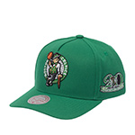 Бейсболка MITCHELL NESS арт. HP14041-BCEGREN Boston Celtics NBA (зеленый)