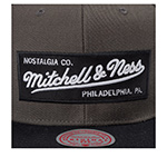 Бейсболка MITCHELL NESS арт. 6HSSNE18Z00-MNNCHBK (серый / черный)