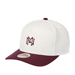 Бейсболка MITCHELL NESS арт. HC12185-MNNCRSC (кремовый / бордовый)