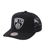 Бейсболка MITCHELL NESS арт. HHSS7632-BNEYYPPPBLCK Brooklyn Nets NBA (черный)
