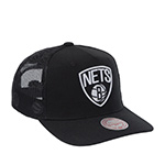 Бейсболка MITCHELL NESS арт. HHSS7632-BNEYYPPPBLCK Brooklyn Nets NBA (черный)