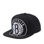 Бейсболка MITCHELL NESS арт. HS9761-BNEBLCK Brooklyn Nets NBA (черный)