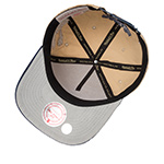 Бейсболка MITCHELL NESS арт. HP12998-LAGCREA Los Angeles Galaxy MLS (кремовый / синий)