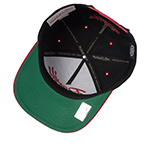 Бейсболка MITCHELL NESS арт. HP9354-NJDBLCK New Jersey Devils NHL (черный / красный)