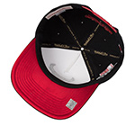 Бейсболка MITCHELL NESS арт. HP13210-CBUWHRD Chicago Bulls NBA (черный / белый)