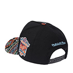 Бейсболка MITCHELL NESS арт. HP16212-LADBLCK Los Angeles Dodgers MLB (черный / голубой)