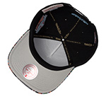 Бейсболка MITCHELL NESS арт. HP16212-LADBLCK Los Angeles Dodgers MLB (черный / голубой)
