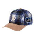 Бейсболка MITCHELL NESS арт. HP16221-LADBLUE Los Angeles Dodgers MLB (синий / бежевый)