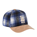 Бейсболка MITCHELL NESS арт. HP16221-LADBLUE Los Angeles Dodgers MLB (синий / бежевый)