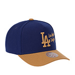 Бейсболка MITCHELL NESS арт. HP16222-LADBLUE Los Angeles Dodgers MLB (синий / бежевый)