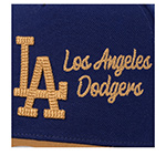 Бейсболка MITCHELL NESS арт. HP16222-LADBLUE Los Angeles Dodgers MLB (синий / бежевый)