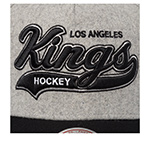 Бейсболка MITCHELL NESS арт. HP14539-LAKGREY Los Angeles Kings NHL (серый / черный)
