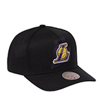 Бейсболка MITCHELL NESS арт. HP12813-LALBLCK Los Angeles Lakers NBA (черный)