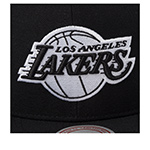 Бейсболка MITCHELL NESS арт. HS12818-LALBLCK Los Angeles Lakers NBA (черный)