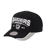 Бейсболка MITCHELL NESS арт. HP14944-LAIBLCK Los Angeles Raiders NFL (черный)