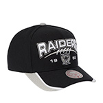 Бейсболка MITCHELL NESS арт. HP14944-LAIBLCK Los Angeles Raiders NFL (черный)