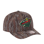 Бейсболка MITCHELL NESS арт. HP15005-MWICAMO Minnesota Wild NHL (серый / коричневый)